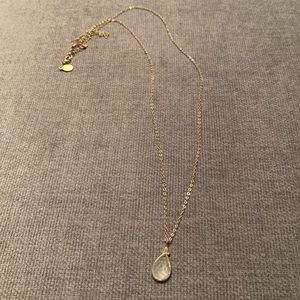 LOFT Teardrop Pendant Necklace